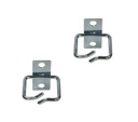 Kabelføringsring til 19" rack - 40x40mm, stål (2 stk.)