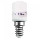 2W (20W) LED køleskabspære E14 3000K materet (A+)