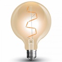 4W (35W) LED globepære E27 2200K Ø9,5cm (A+)