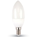 3W(25W) LED kertepære E14 2700K 250Lm 200° (A+)