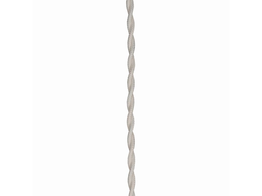 Stofledning - 2x0,75mm², Snoet, BEIGE (3m)
