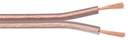 Højttalerledning - 2x0,75mm² CCA, transparent (10m)