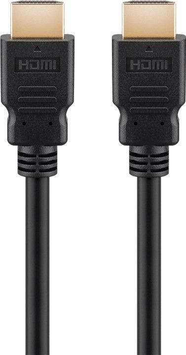 Ultra High Speed HDMI 2.1 kabel - 2xHDMI han 8K Sort (1m)