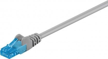 CAT6a patchkabel - U/UTP, halogenfri, CU, Grå (5m)