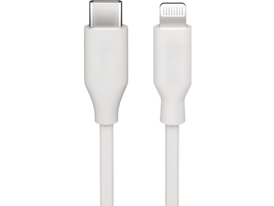USB-C til Lightning 2.0 kabel - Hvid (1m)