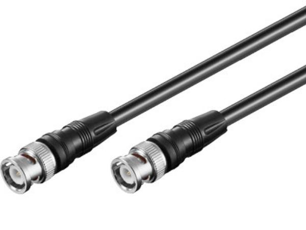 Videokabel - BNC han til BNC han, RG59 75ohm (3m)