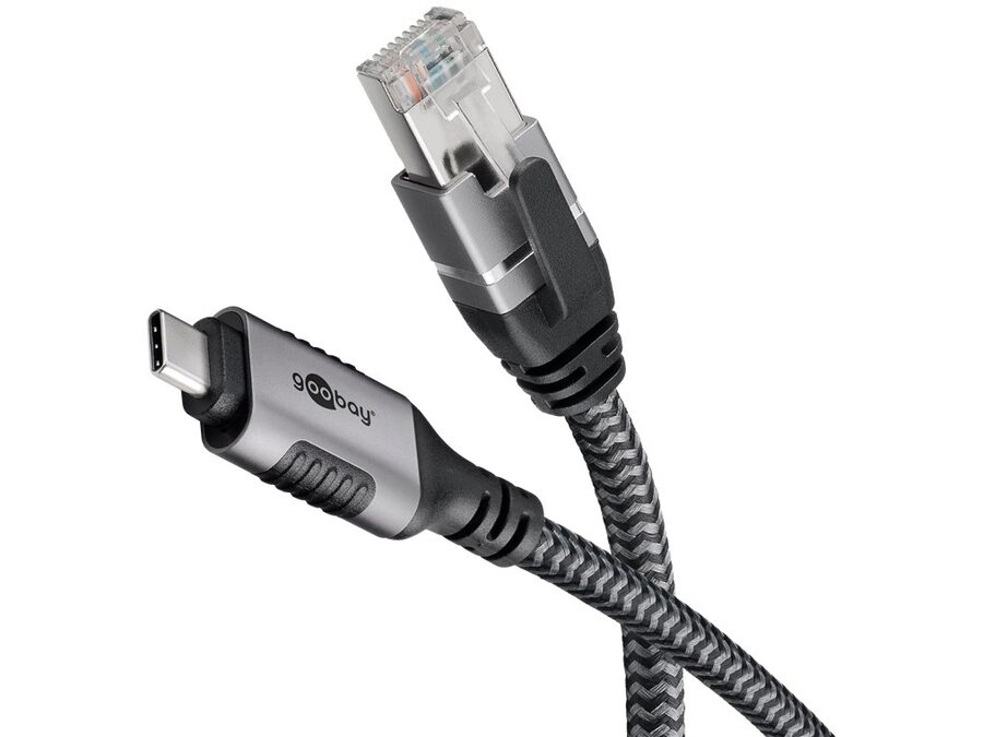 USB-C 3.1 til RJ45 adapter netværkskabel (1m)