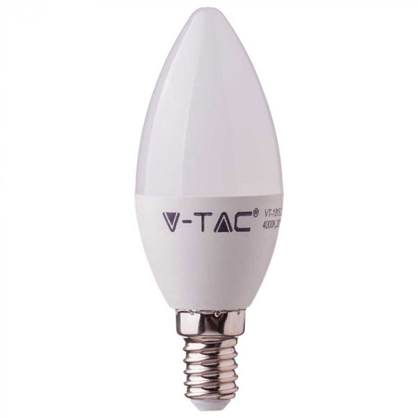 5,5W (40W) LED kertepære E14 4000K 470Lm 200° (A+)