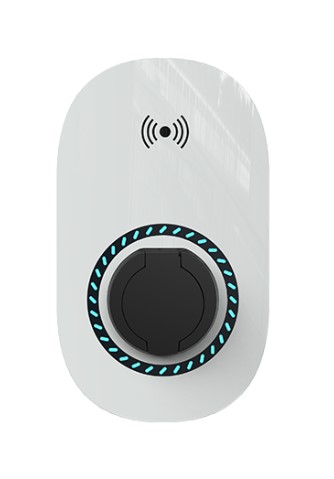 Fullwatt Wallbox EV Lader, 11kW Type 2, Wi-Fi/BT, Hvid
