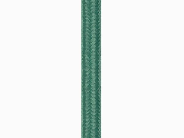 Stofledning - 2x0,75mm², MØRKEGRØN (metervare)