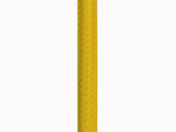 Stofledning - 2x0,75mm², GUL (metervare)