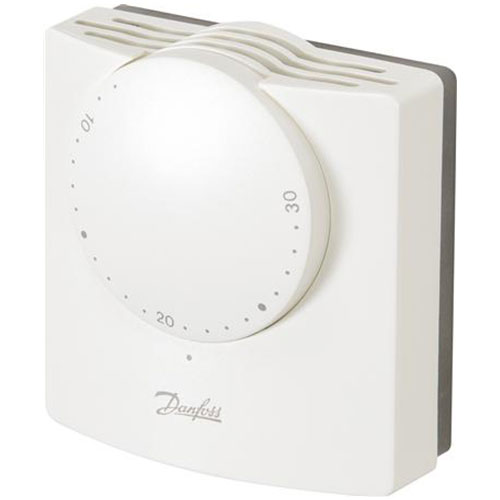 Rumtermostat RMT-230 m. Acc - Hvid