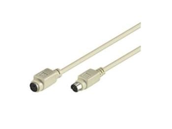 PS/2 kabel - 6P mini-DIN han til 6P mini-DIN hun (5m)