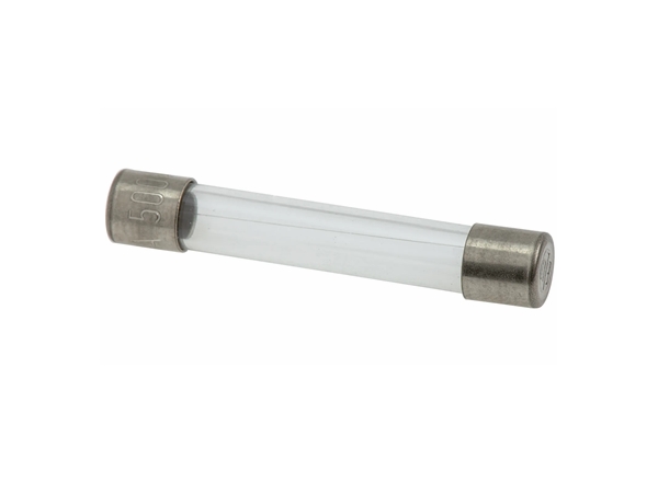Finsikring, glas - 5x30mm 250V 0,63A Flink