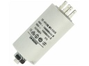 MOTOR kondensator - 10uF / 450V, M8 forskruning, Spadestik