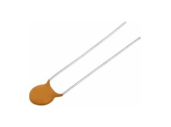 Keramisk skivekondensator - 150pF / 400V, Ø5mm (5,08mm)