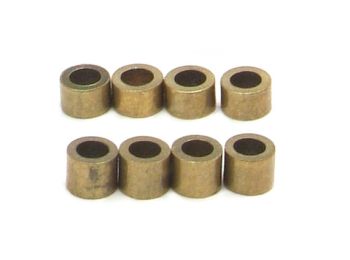 M3 afstandsstykke u. gevind - L7,2mm Messing (1 stk.)