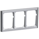 LK Fuga ramme Softline 63 3x1½m - stålmetallic