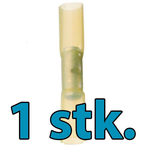 Isoleret presmuffe 4-6mm² gul - 1 stk.