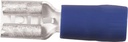 Isoleret spademuffe 1,5-2,5 mm² blå 6,3x0,8 - 1 stk.