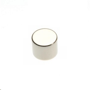 Magnet, neodynium - Cyl. N45 Zn Ø12x10mm (1 stk.)