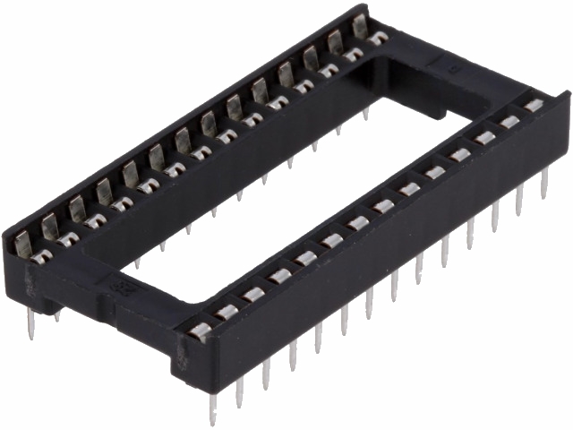 28 ben IC-sokkel 600MIL