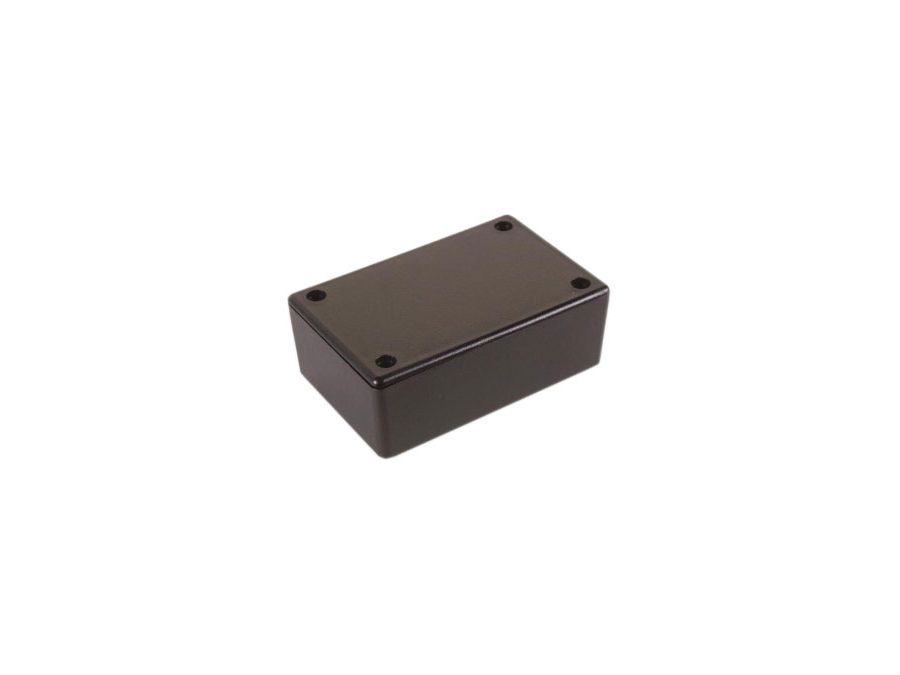ABS plastkabinet - Sort (85x55x30mm)