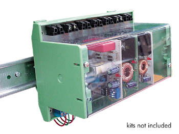B8006 - DIN-skinne kabinet til bl.a. K8006