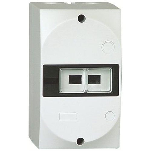 Kapsling til DinLine motorværn IP55 m. udslagsblanketter M25