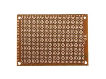 Hulprint - 50x70mm, enkeltsidet m. øer (1 stk.)