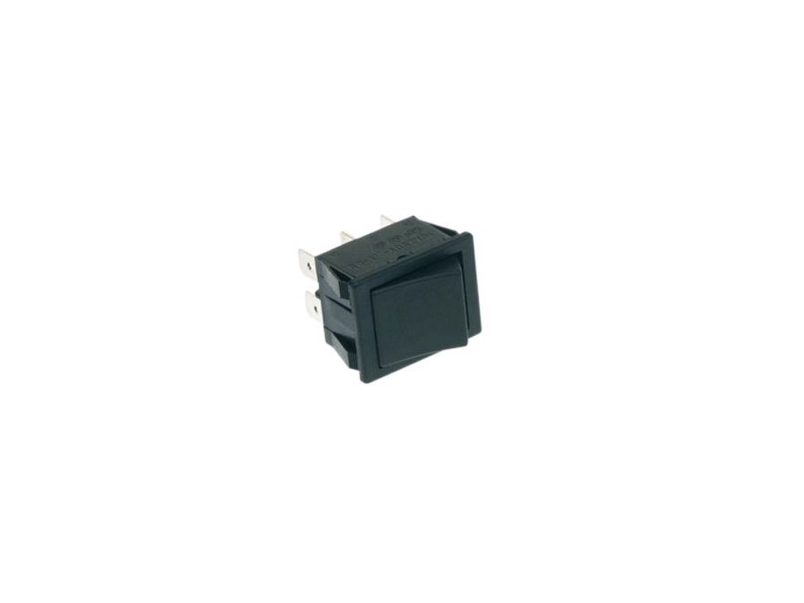 Vippekontakt - 2P ON-ON 10A / 250V, Sort