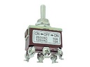 MAXI vippekontakt - 2P ON-OFF-ON 10A/250V, M3 skruer