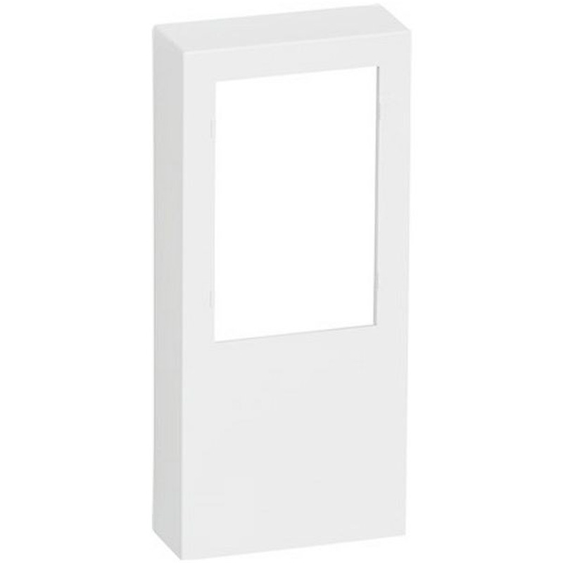 Fuga Dæksel for panelunderlag 1½ modul hvid
