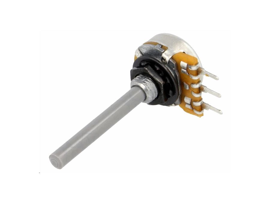 Potmeter - 1 Mohm lin. (Ø4mm)