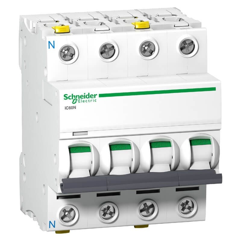 Automatsikring Acti 9 iC60N 3 Polet+Nul 16A