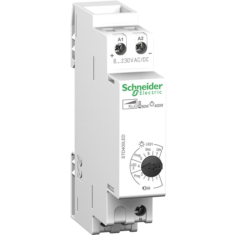 DIN LED standard dimmer 60W IHC/SA