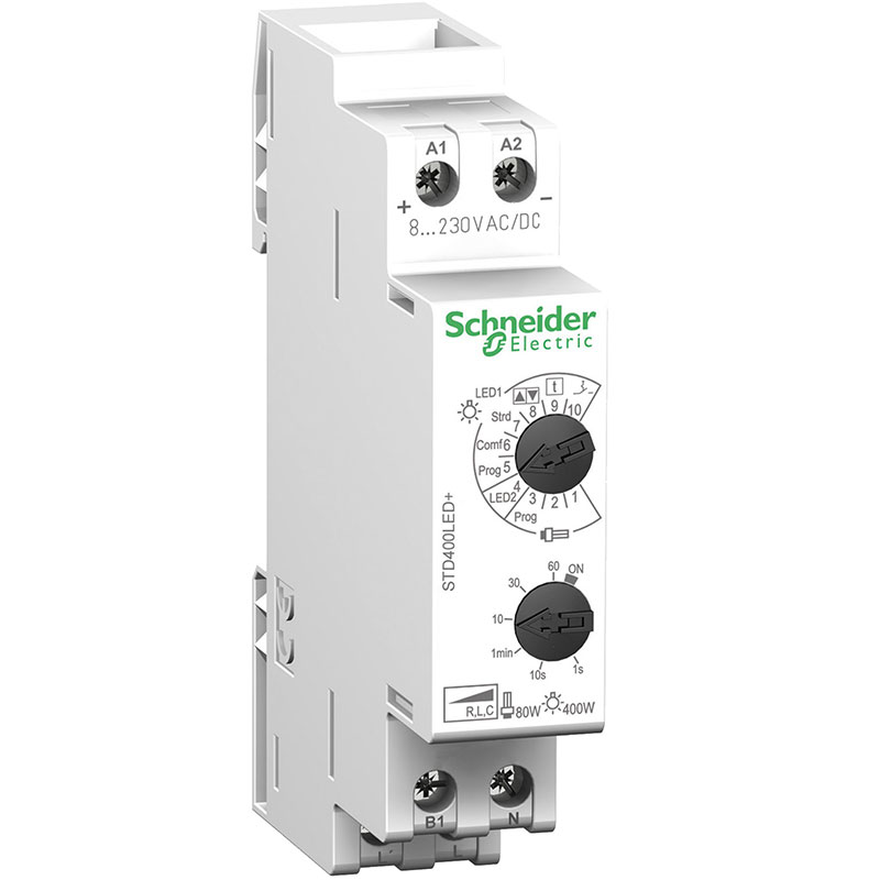 DIN LED komfort dimmer 60W IHC/SA