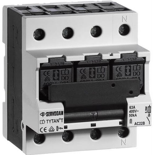 TYTAN T - Gruppeafbryder 2-63 A 3-pol+N 61-024