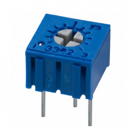Single-turn trimmepotmeter - Horisontal, 500mW, 100ohm