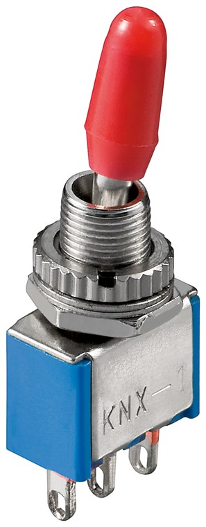 Vippekontakt - 1P ON-ON, low cost (Ø6mm)