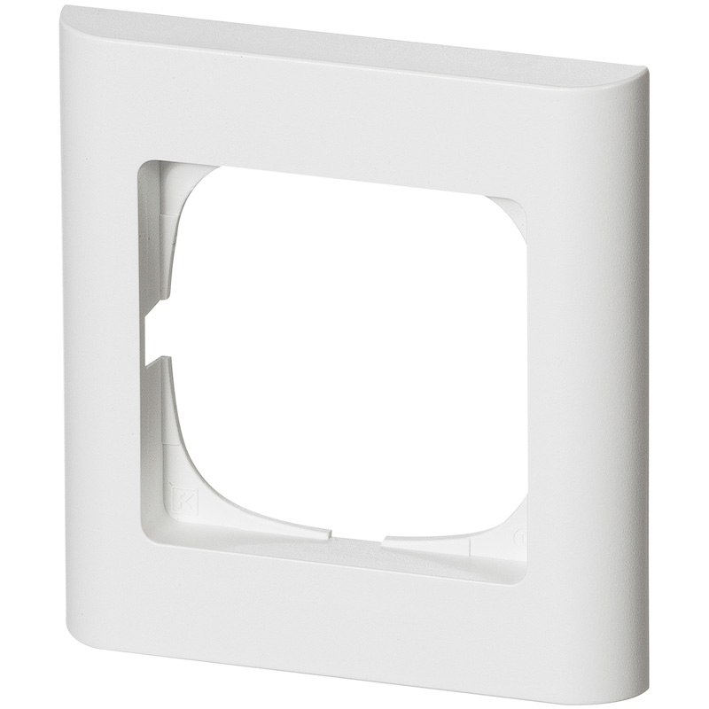 LK Fuga ramme Softline 68 1m - hvid