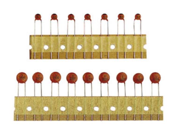 Keramisk kondensator - 100nF (0,1uF) 50V (2,54mm)