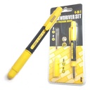 4-i-1 pen skruetrækkersæt