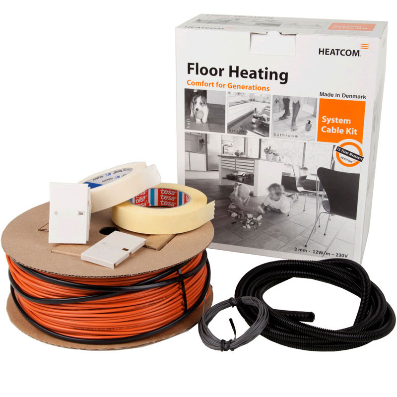 Heat-com Cable kit 1,3 - 2,0m² 200w