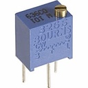 Multiturn trimmepotmeter - 500kOhm lineær, 250mW ±10%