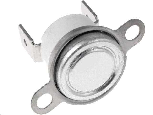 Termostat m. autoreset - NC slår fra v. 200°C, 10A
