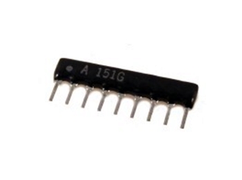 Modstandsnetværk 8x47Kohm (1 fælles)