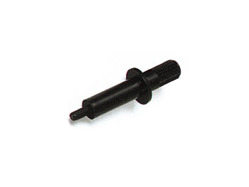 Spindel til lille trimmepotmeter - Ø4,9 x 25,5mm, Sort