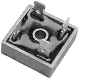 Brokobling - 800V / 35A m. spadestik (KBPC3508)