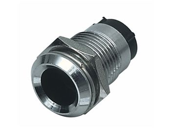 Monteringsholder til 10mm LED - Krom